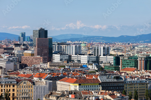 Vienna City Downtown In Austria