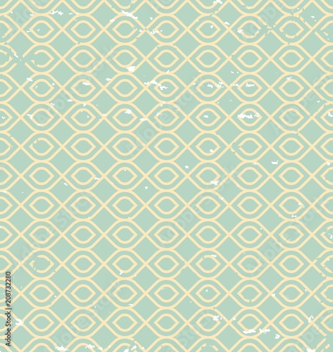 Abstract seamless pattern in vintage style with scratches