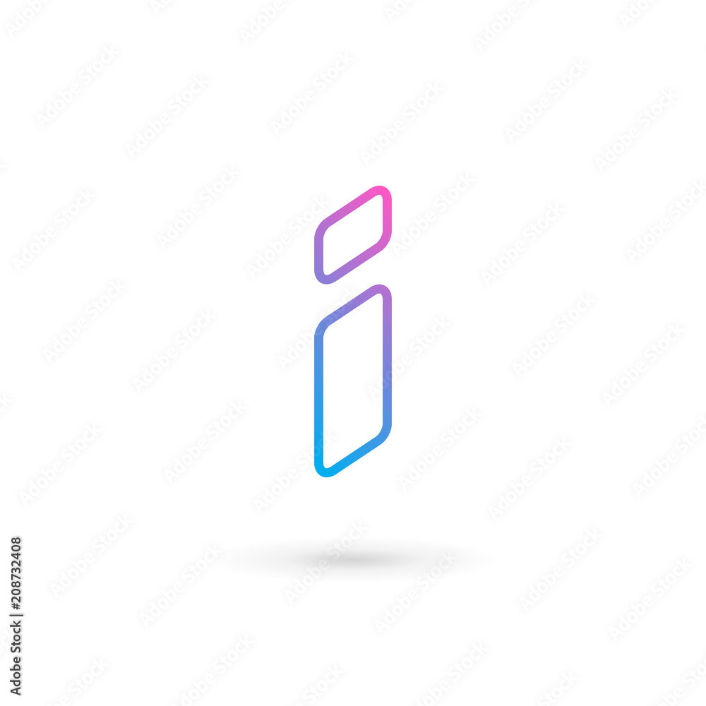 Letter I logo icon design template elements Letter I logo icon design template elements