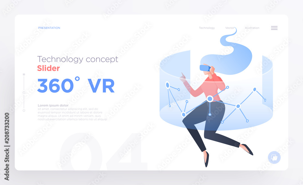 Presentation slide templates or hero banner images for websites, or apps. ommunication technology concepts. Modern flat style Presentation slide templates or hero banner images for websites, or apps. ommunication technology concepts. Modern flat style