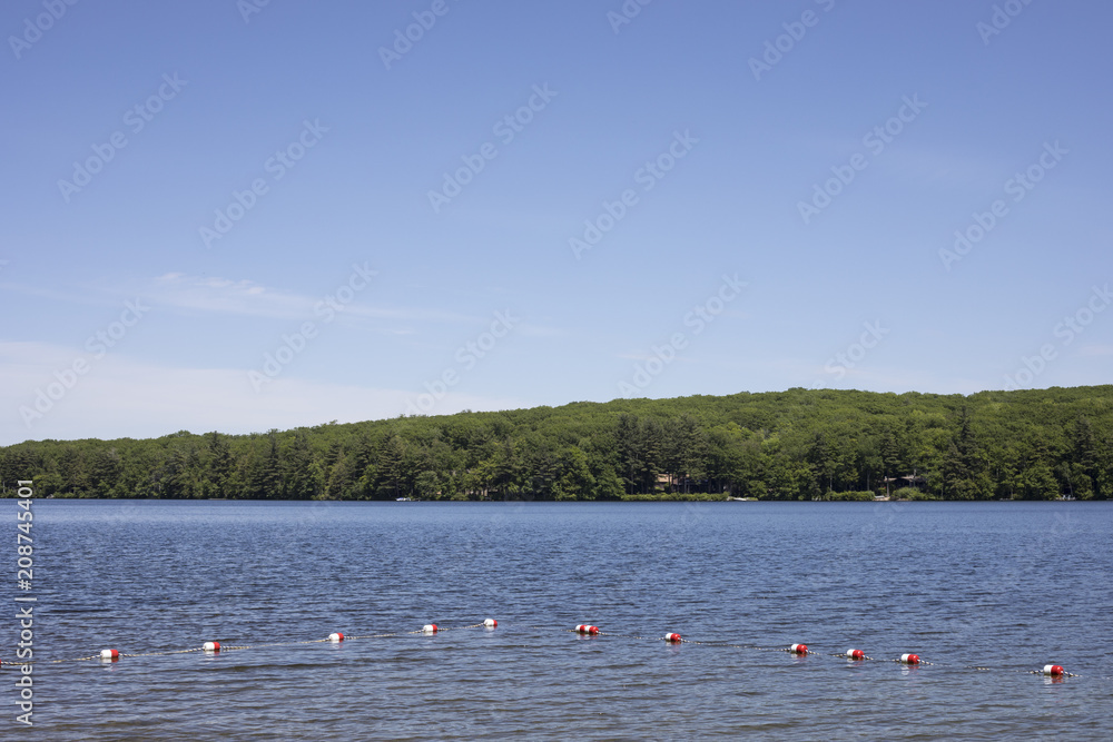 Swimming Area in Thorndike Pond