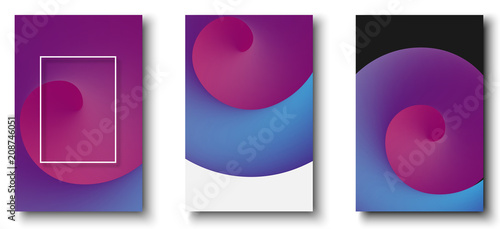 Colorful backgrounds with abstract pattern.