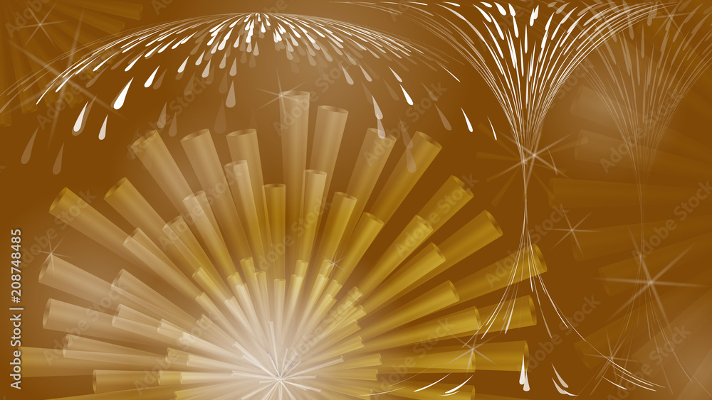 Obraz premium Modern wallpaper in the style of fantasy
