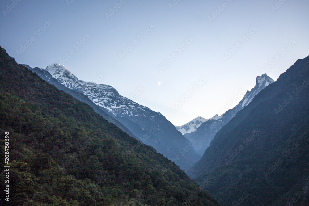 Himalaya Annapurna Trekking Morgens