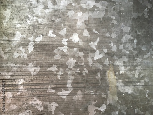 Dirty with scratches gray camouflage abstract texture background