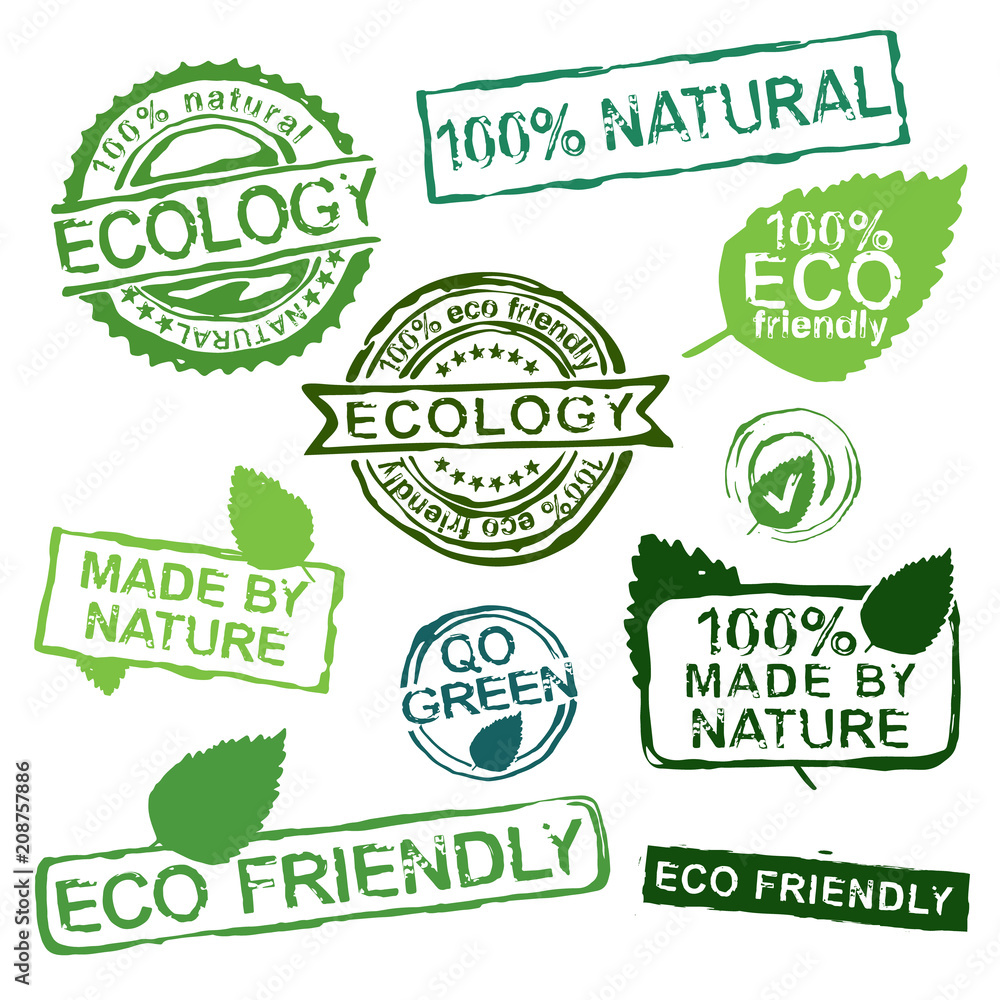 Ecology stamps set Ecology stamps set
