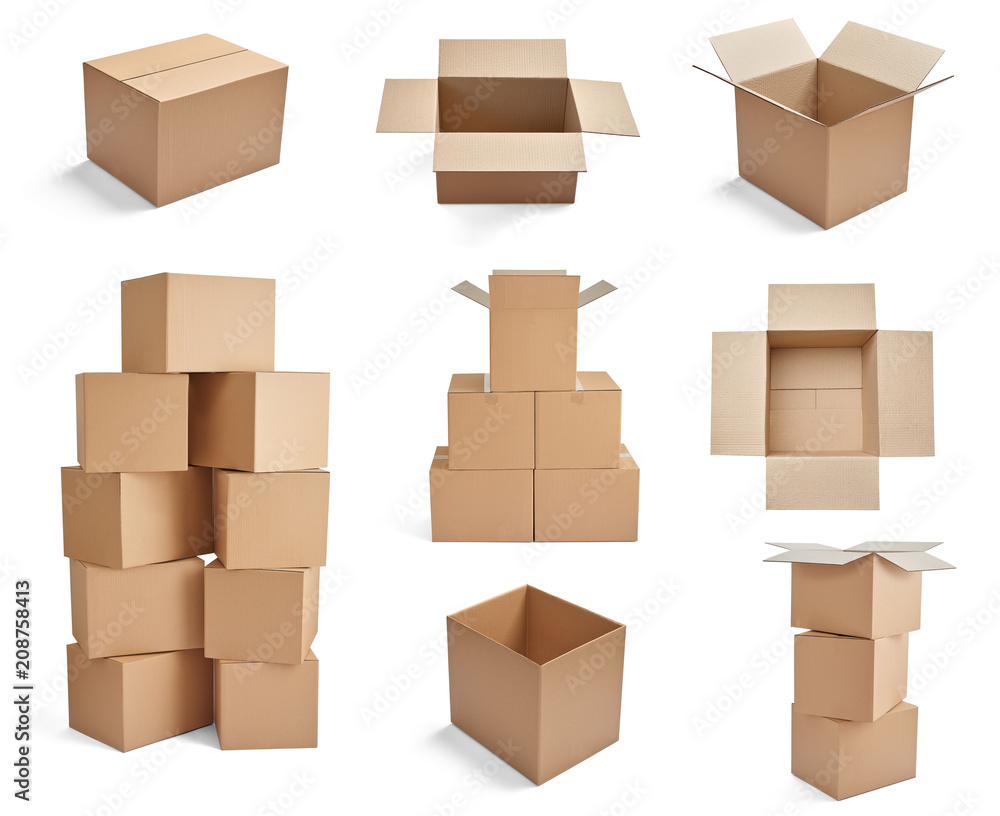 box package delivery cardboard carton box package delivery cardboard carton