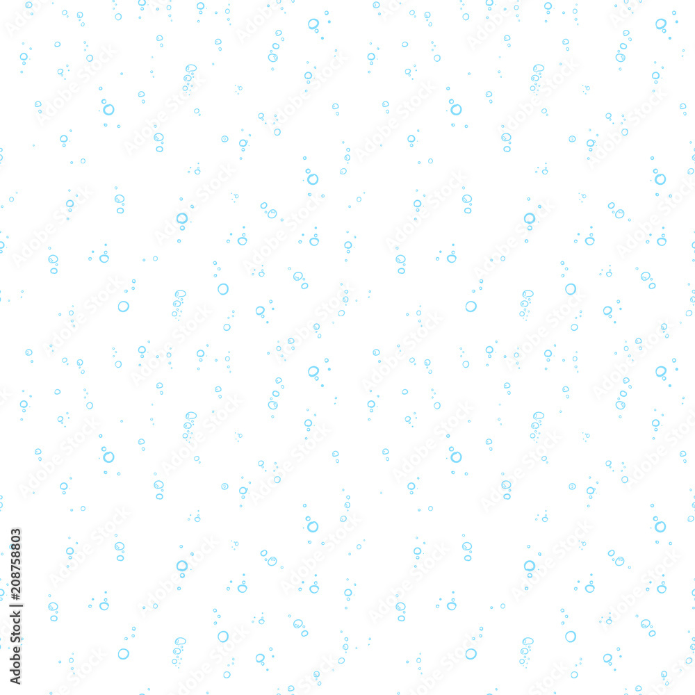 Undersea air bubbles. Bright and colorful seamless pattern. Undersea air bubbles. Bright and colorful seamless pattern.