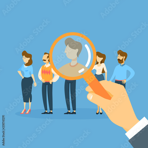 Finding new employee.
