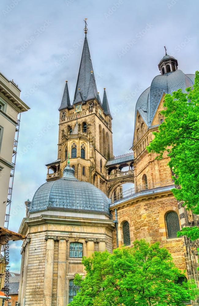 Aachen Cathedral, a UNESCO world heritage site in Germany