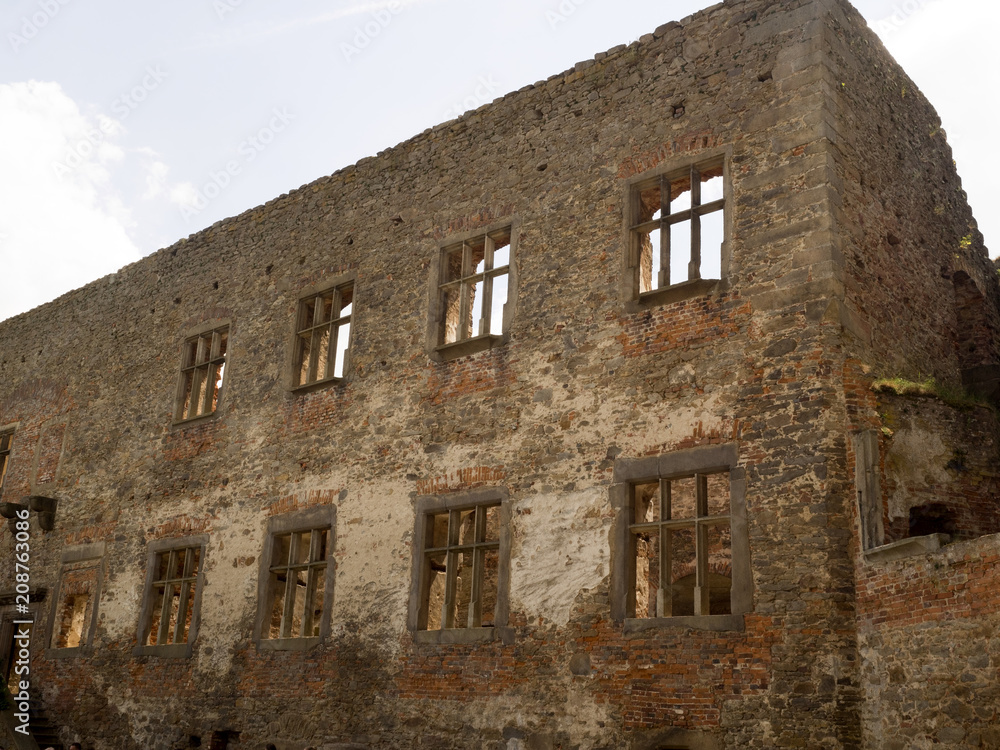 Lipnice Castle from the beginning of the fourteenth century, Czech Republic Lipnice Castle from the beginning of the fourteenth century, Czech Republic