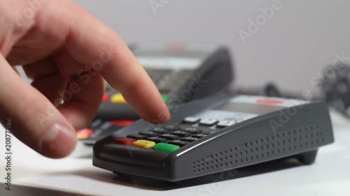 use of credit card and terminal