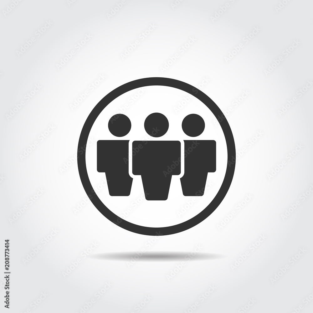 People Icon , Person work group Team Vector People Icon , Person work group Team Vector