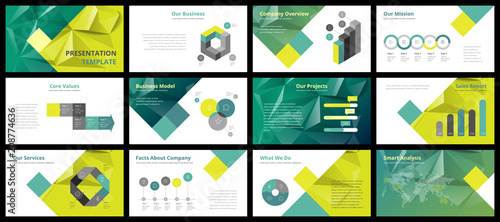 Business presentation templates