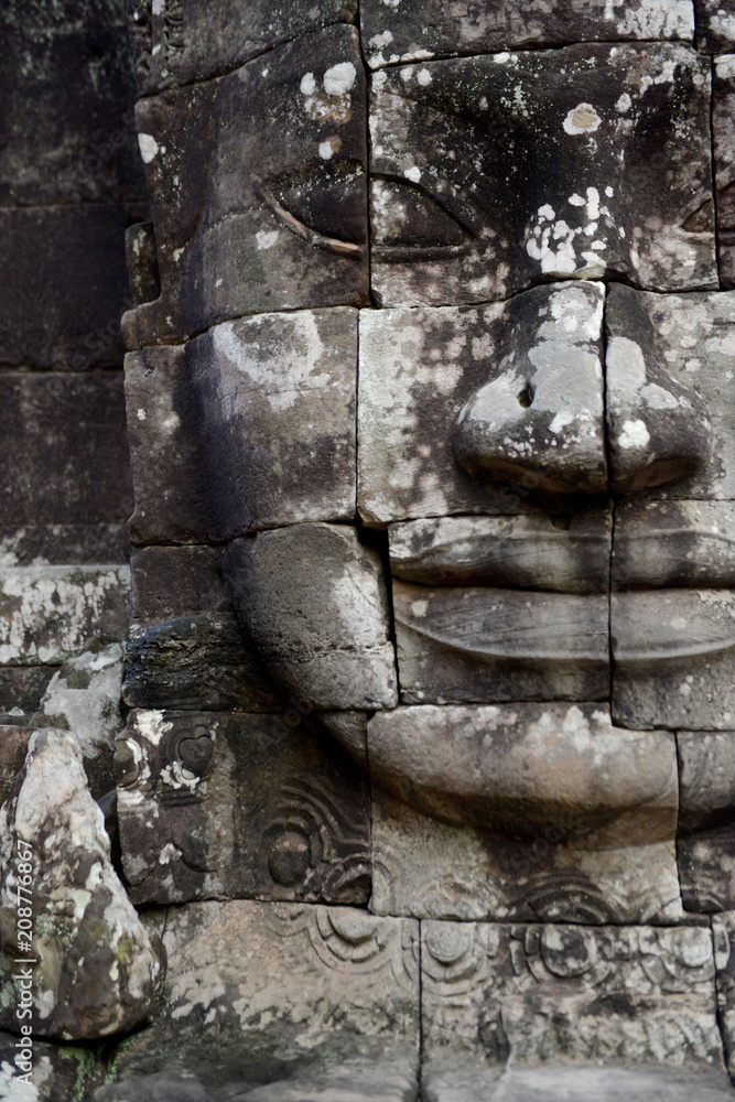 Obraz premium CAMBODIA SIEM REAP ANGKOR THOM BAYON TEMPLE