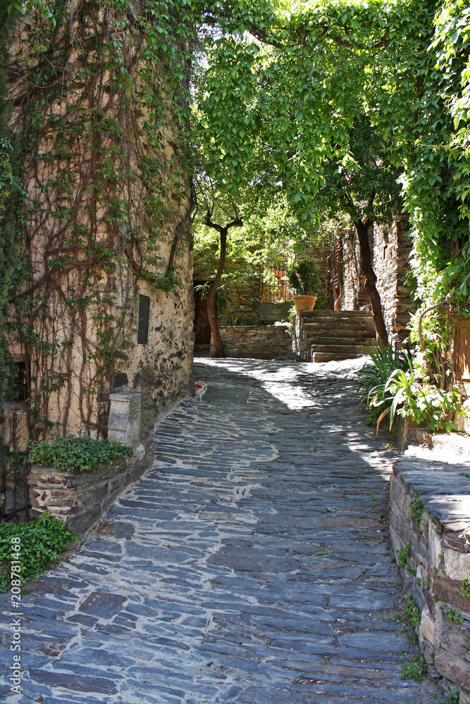 Stone village of Spain