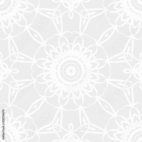 Fototapeta Naklejka Na Ścianę i Meble -  Perfect mandala. Decorative pattern in oriental style. It is vector illustration.