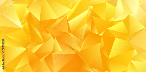 Abstract Low-Poly triangular modern background