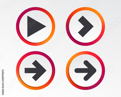 Arrow icons. Next navigation arrowhead signs. Direction symbols. Infographic design buttons. Circle templates. Vector Free Download Arrow icons. Next navigation arrowhead signs. Direction symbols. Infographic design buttons. Circle templates. Vector - GFXLoad