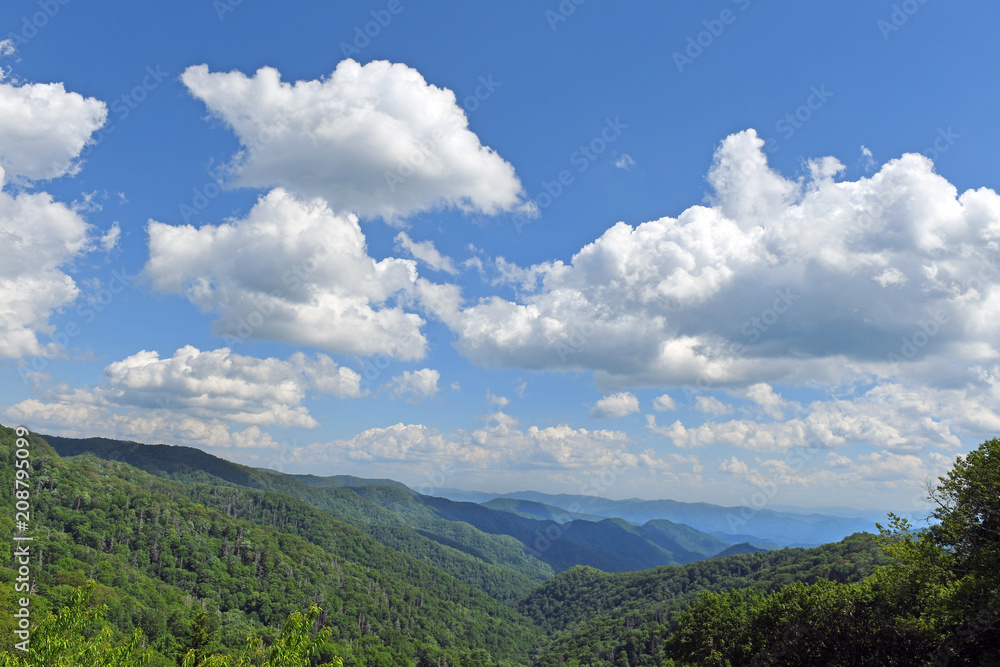 Majestic View of the Smoky Mountains