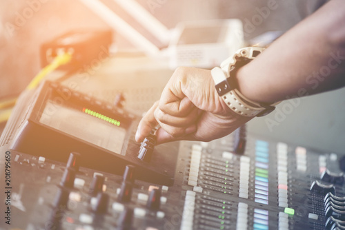 professional stage sound mi...