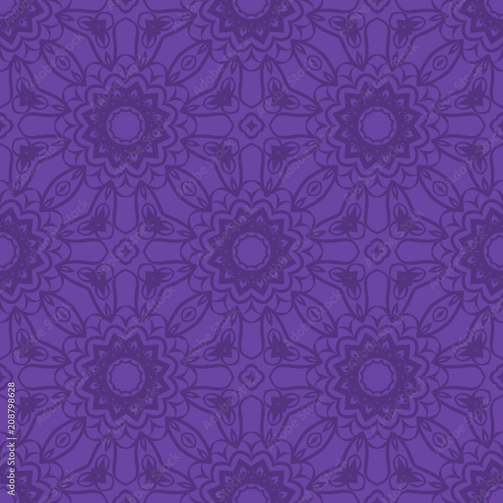 Decorative Square Template for Fabric Print. Azhure floral seamless pattern. Vector illustration. For fabric, bandana, carpet, shawl design. Decorative Square Template for Fabric Print. Azhure floral seamless pattern. Vector illustration. For fabric, bandana, carpet, shawl design.