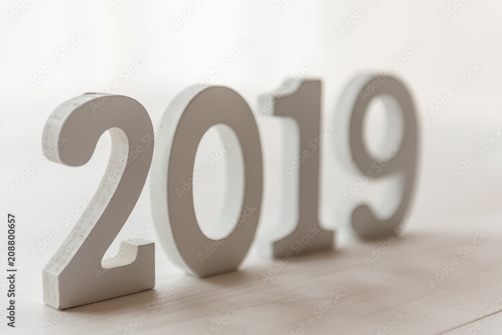 2019 white numbers on white background 2019 white numbers on white background