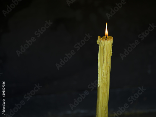 Candle burning in a cathedral, Roman Catholic Cathedral, Kladovo, Bor District, Serbia