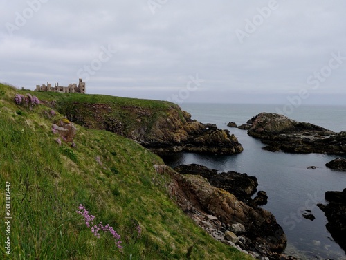 Slains Castle coastline © Iain