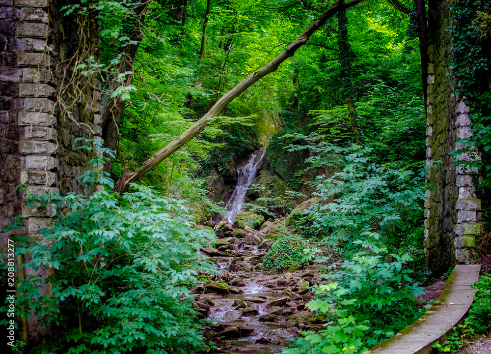 Obraz premium Waterfall of Lillafüred