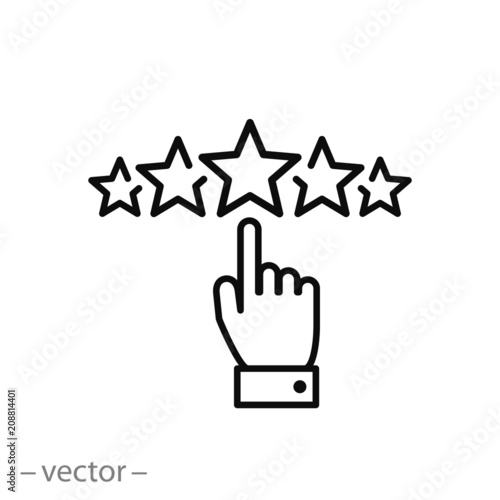 Loyalty icon vector