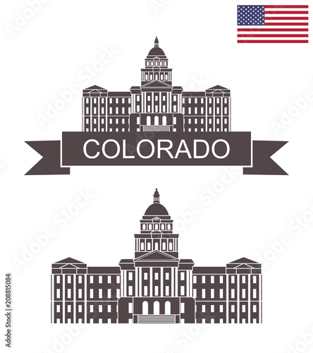 State of Colorado. Colorado State Capitol building in Denver