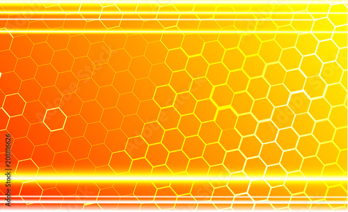 Technological background of bee honeycombs