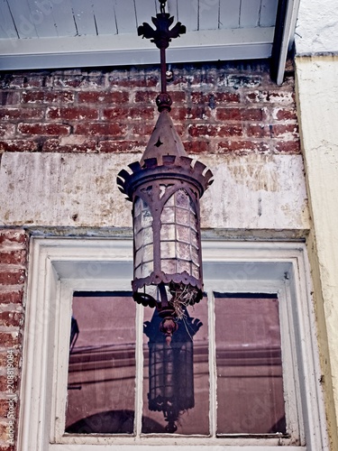 Light Fixture in the French Quarter #5 photo