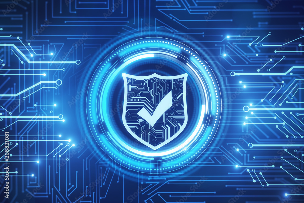 Web safety and protection wallpaper StockFoto Adobe Stock