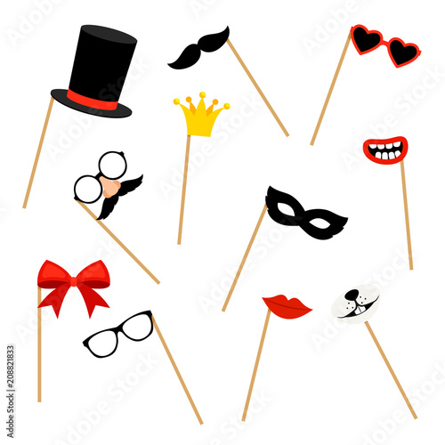 Photo booth props