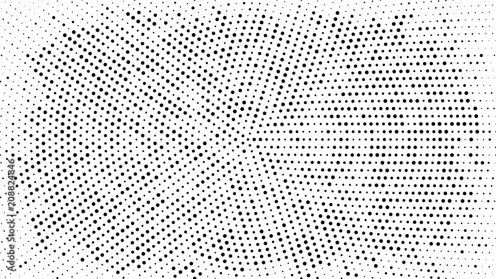 Halftone dotted background. Halftone effect vector pattern. Circle dots isolated on the white background. - obrazy, fototapety, plakaty 