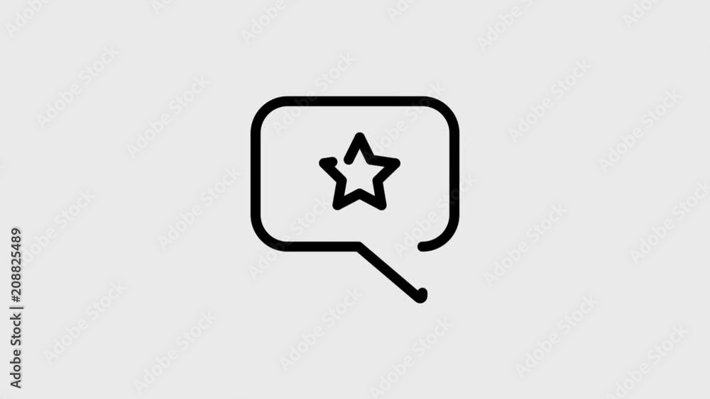 Message animated icon, video with transparent background Message animated icon, video with transparent background