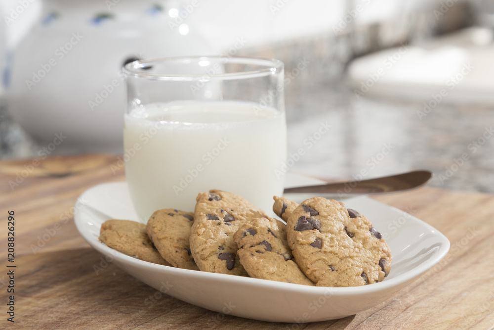 breakfast with chocolate chip cookies breakfast with chocolate chip cookies