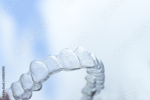Transparent dental correction orthodontics