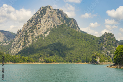 View to big Rock in Taurus Mountains from Green Canyon © MinhThuan