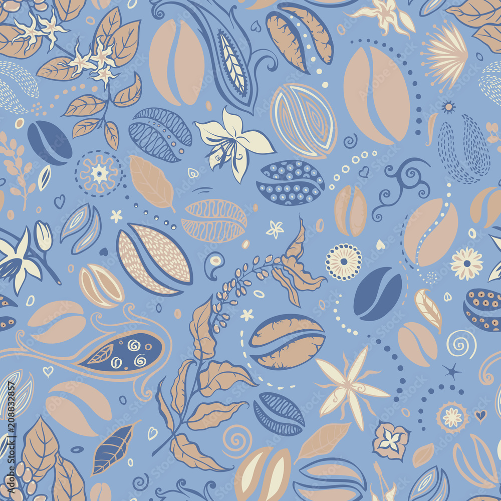 coffee seamless vector background coffee seamless vector background