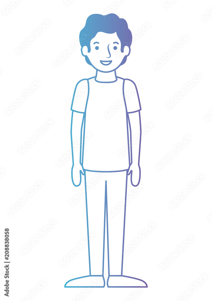 young man avatar character vector illustration design young man avatar character vector illustration design