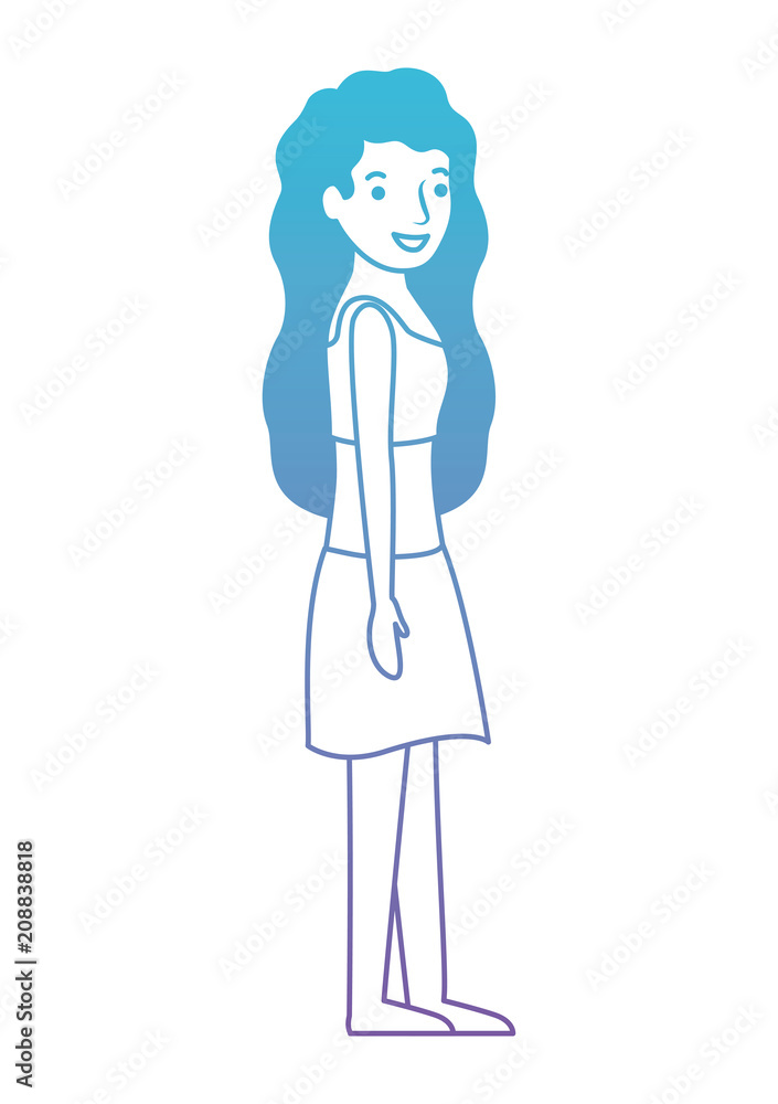 beautiful woman with swimsuit avatar character vector illustration design beautiful woman with swimsuit avatar character vector illustration design