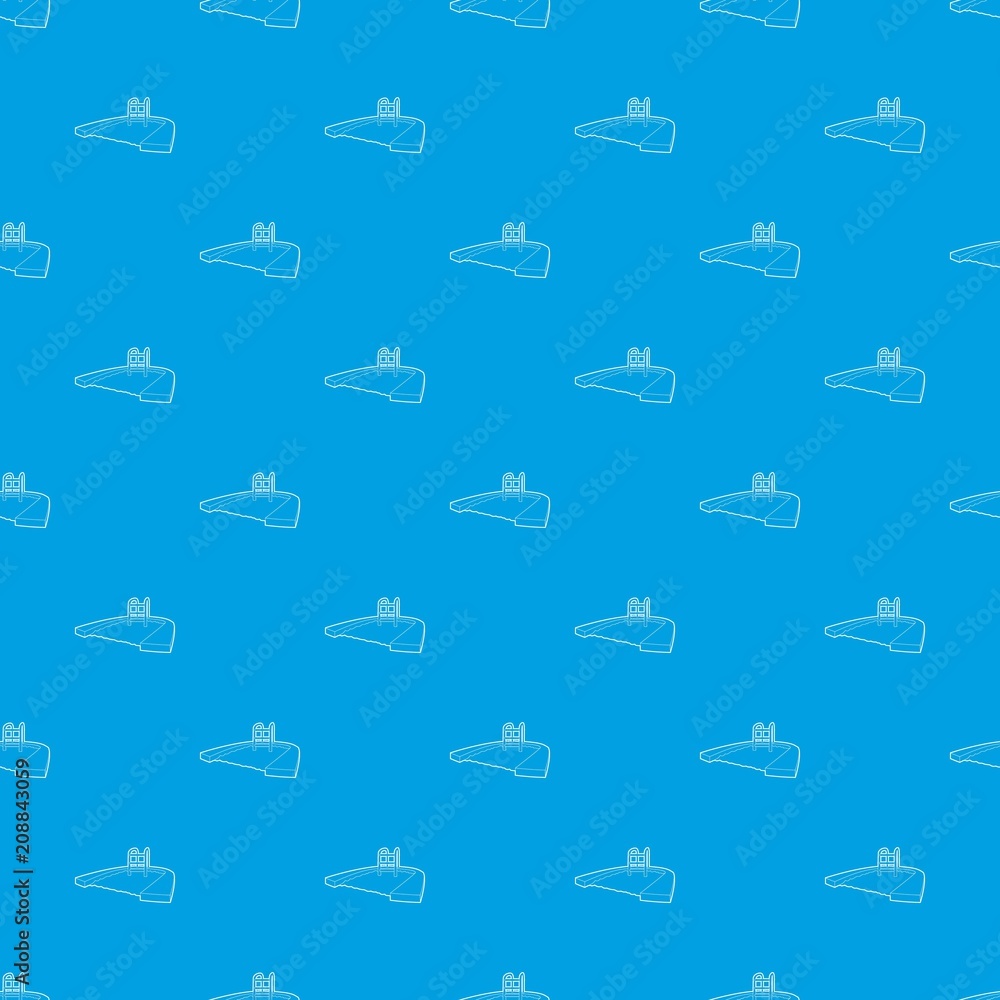 Pool pattern vector seamless blue repeat for any use Pool pattern vector seamless blue repeat for any use