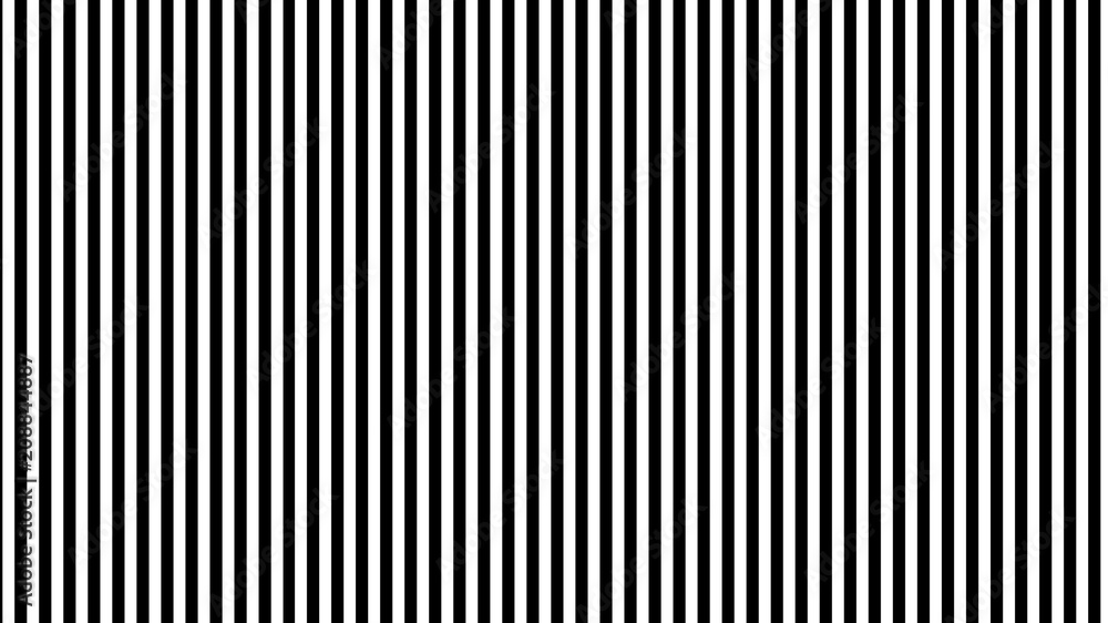 Black and White Vertical Stripes - obrazy, fototapety, plakaty 