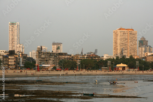 Chowpatty Beach, Mumbai, India photo