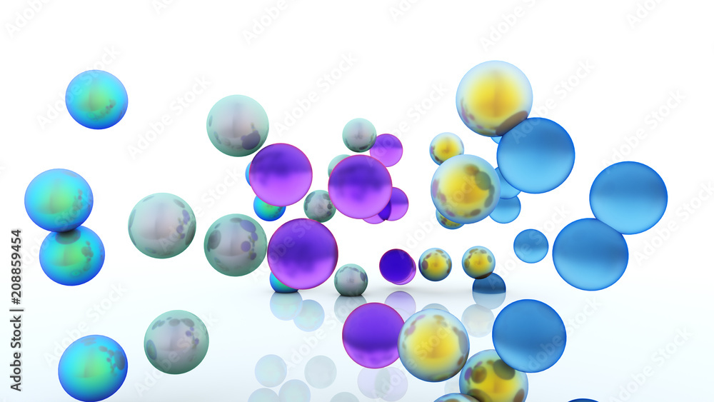 3d rendering of abstract primetives 3d rendering of abstract primetives