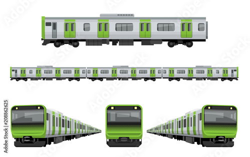 電車、鉄道：山手線セット