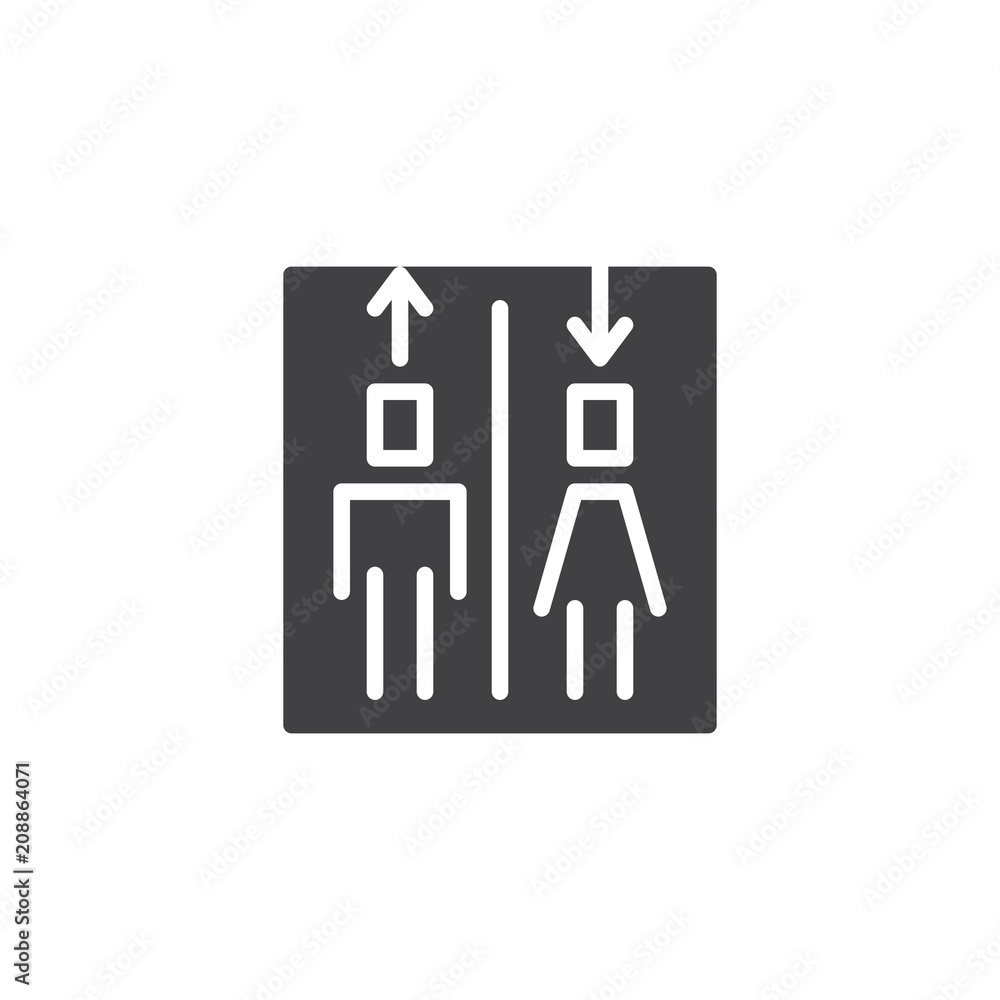 Elevator vector icon. filled flat sign for mobile concept and web design. lift simple solid icon. Symbol, logo illustration. Pixel perfect vector graphics Elevator vector icon. filled flat sign for mobile concept and web design. lift simple solid icon. Symbol, logo illustration. Pixel perfect vector graphics